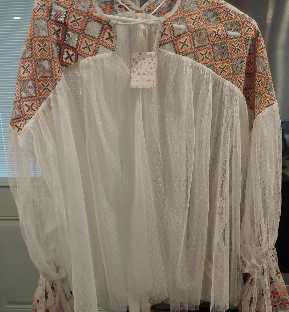 Free people blouse xs
